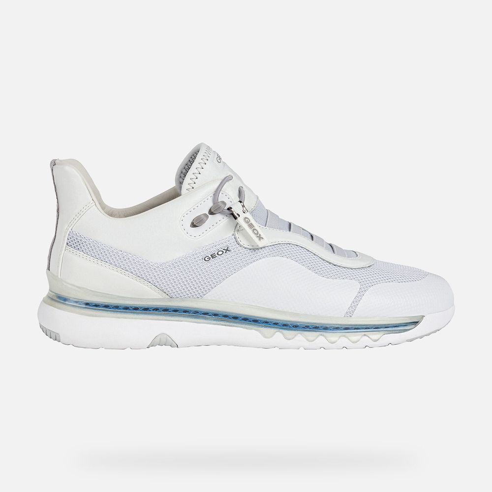 Tenis Geox Homem Branco - Levita - SKBOY2075